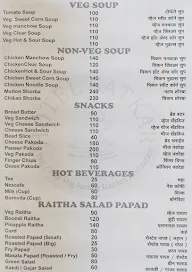 Hotel Satkar menu 6