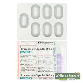 Itapro 100mg Capsule 7's