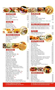 The Vilayati Dhaba menu 1