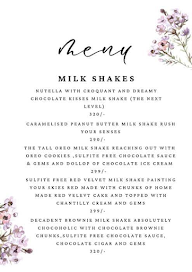 House Party menu 3