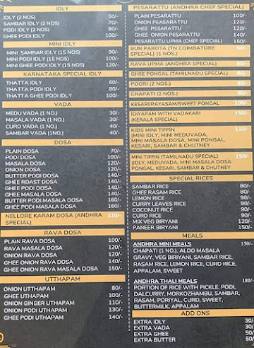 Naivedhya menu 