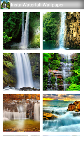 Insta waterfall Wallpaper