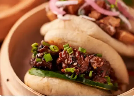 Chilli Mushroom Bao (2 Pcs)