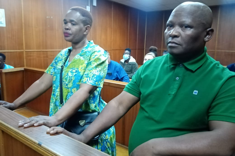 Enyobeni tavern owner Vuyokazi Ndevu and her husband Siyakwamkela Ndevu appeared in the East London magistrate's court on Friday.