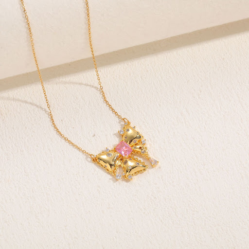 Title 4, Shell Zircon Butterfly Luxury Pendant Ins Style...