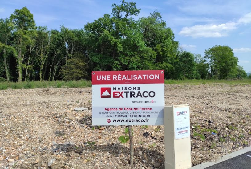  Vente Terrain à bâtir - 839m² à Saint-Étienne-du-Vauvray (27430) 