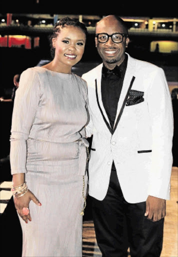 Zahara and TS Records co-owner DJ Sbu.