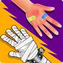 Red Hand Slap-2 Player Reaction Game icon