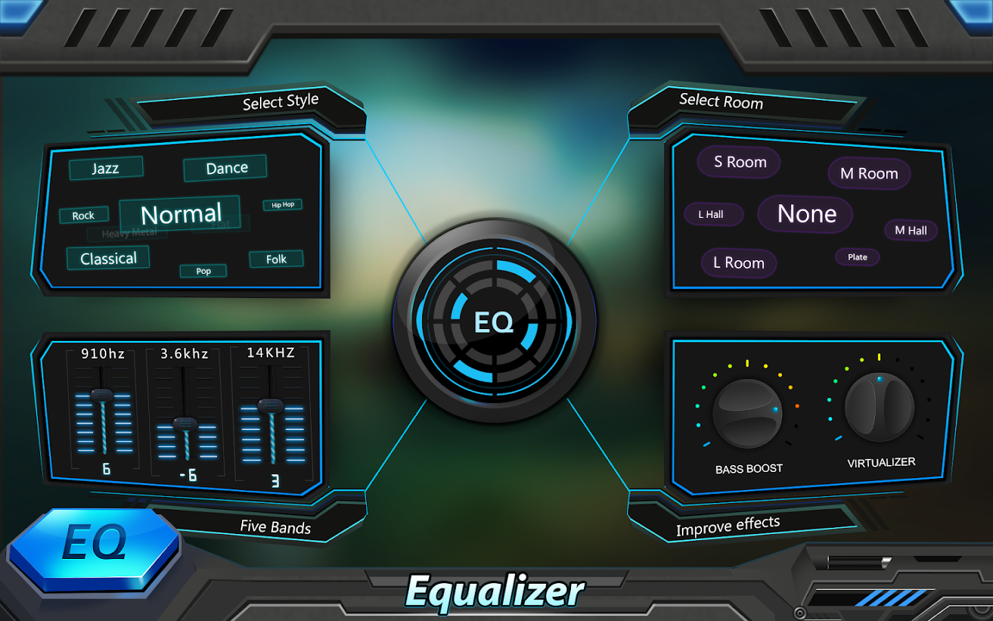 Equalizer & Bass Booster Pro- screenshot  