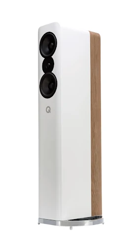 Q CONCEPT 500 SPEAKER WHITE & OAK