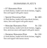 Shawarma Time menu 3