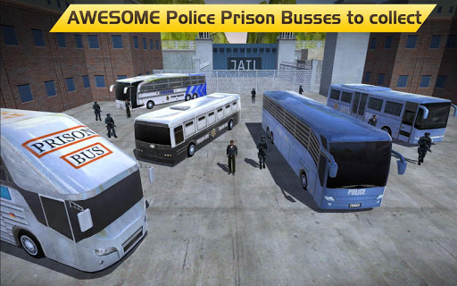 Hill Climb Prison Police Bus