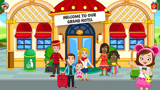 Screenshot My Town Hotel Games for kids