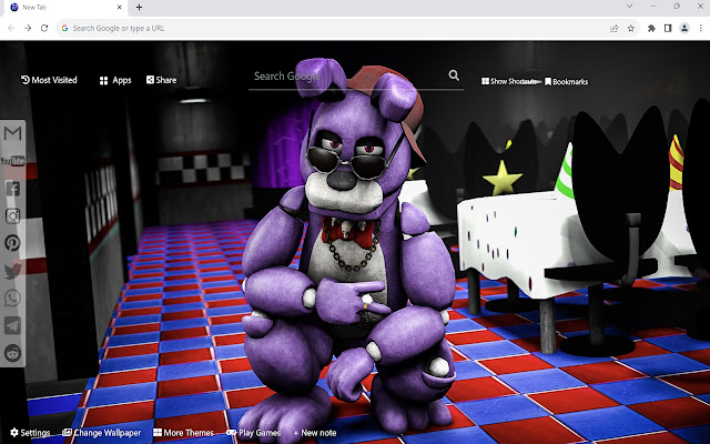 FNAF Google Chrome Theme