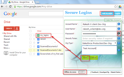 Secure Logins