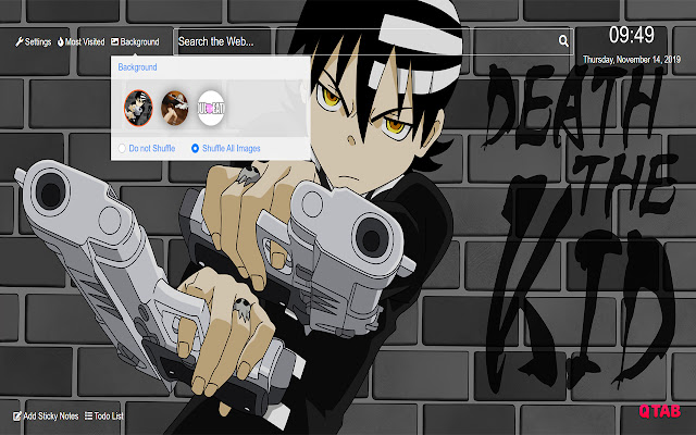 Soul Eater Wallpaper for New Tab