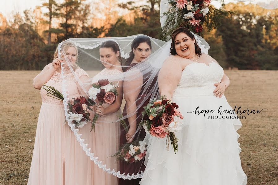 結婚式の写真家Hope Hawthorne (hopehawthorne)。2019 12月30日の写真