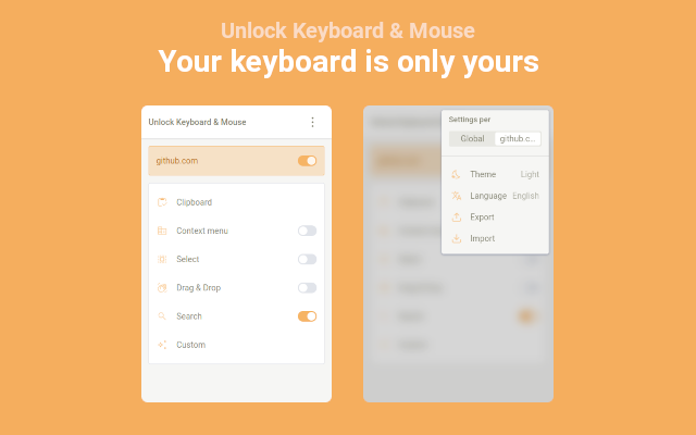 Unlock Keyboard & Mouse Preview image 3