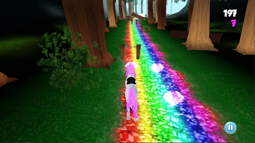 Unicorn Dash Jungle Run 3D
