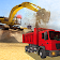 Pelle lourd Dump Truck 3D icon