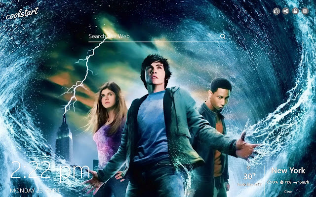 Percy Jackson HD Wallpapers New Tab Theme