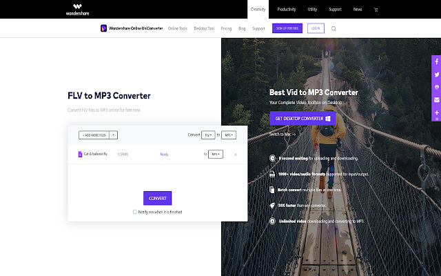 FLV to MP3 Converter