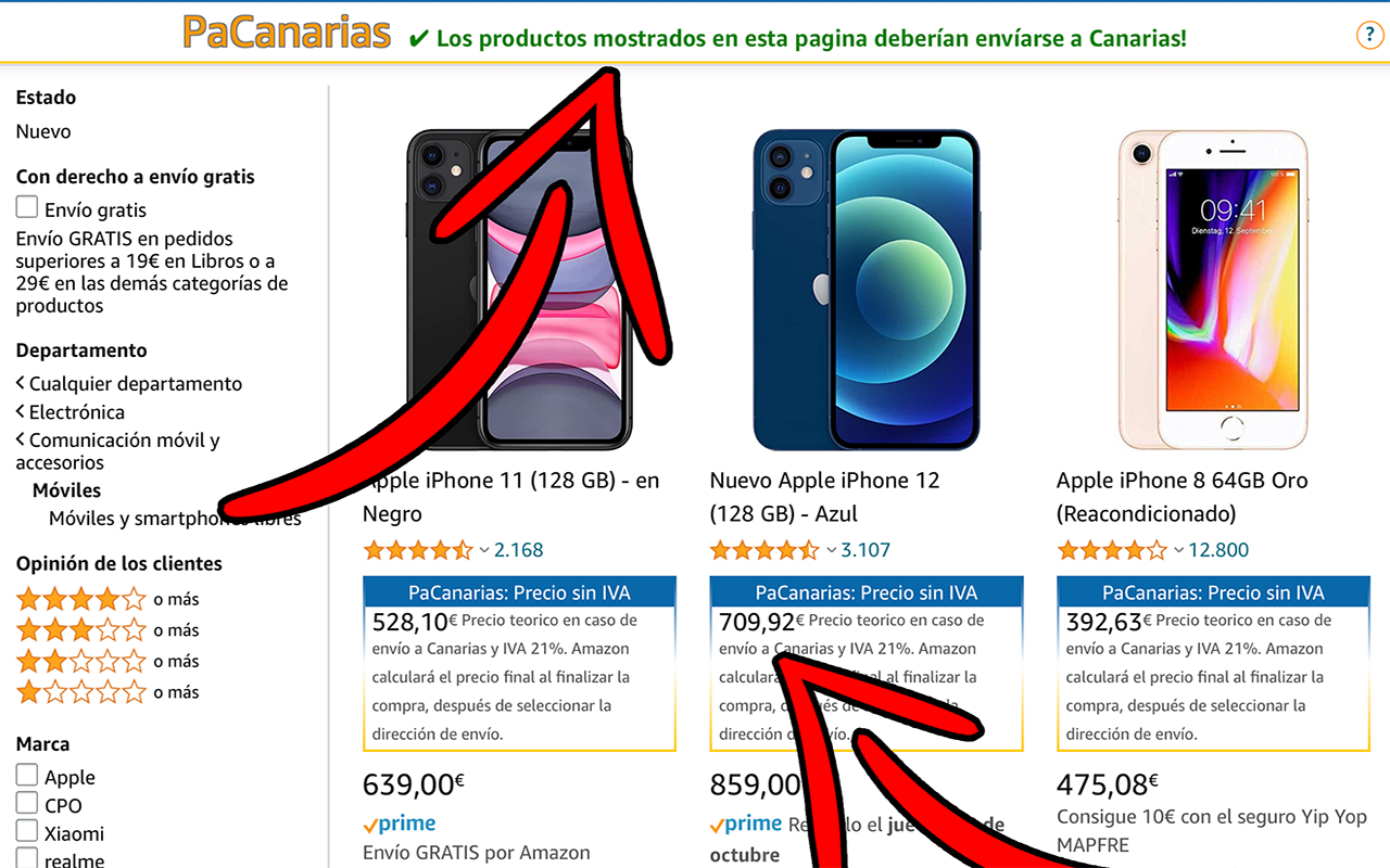 PaCanarias: Productos Amazon envío a Canarias Preview image 2