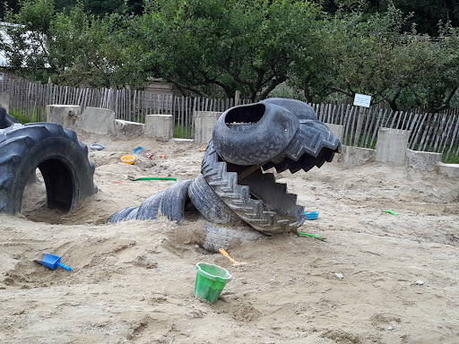 Dragon in the Sandpit at Kilruddery