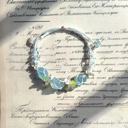 Title 2, Crystal Early Spring Garland Bracelet Fashion H...