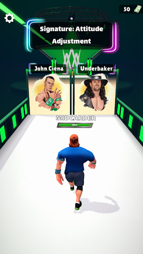 Screenshot Wrestling Trivia Run