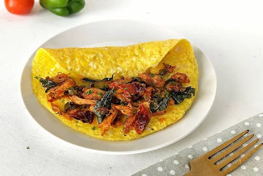 Kothu Chicken Omelette