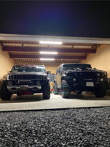 H2 のハマー ワイルドだろ ガレージ ガレージライフ ガレージ欲しいに関するカスタム メンテナンスの投稿画像 車のカスタム情報はcartune