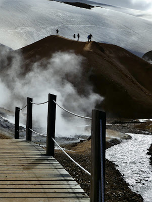 Su tra le fumarole di Silviola