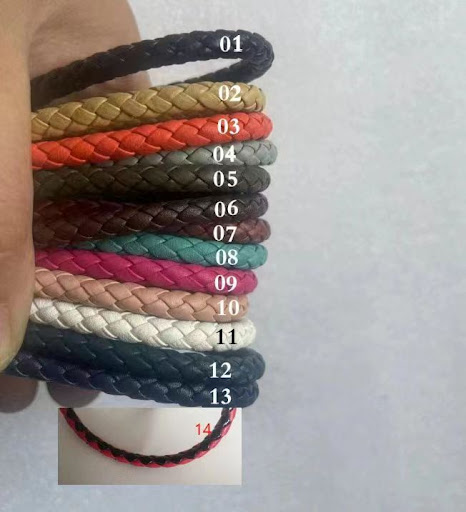 Title 1, Wanjia Peach Heart Leather Bracelet, a stylish ...