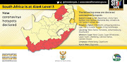New Covid-19 hotspots have been declared in SA.