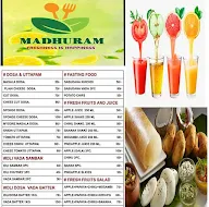 Madhuram menu 1