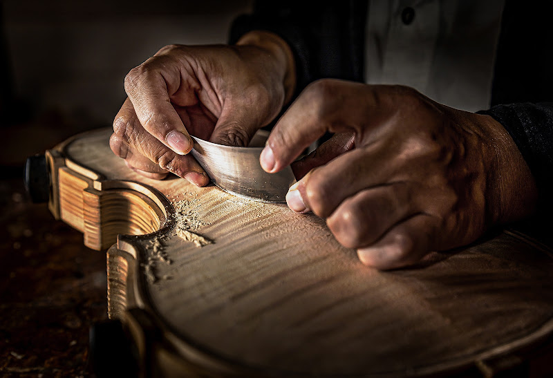 Le mani del maestro liutaio di davide_giovanni_volpi