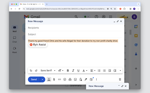 Rytr - AI powered writing assistant