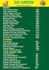 Go Green Pizza Point menu 2