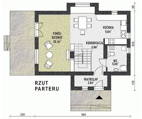 WB-3918 - Rzut parteru