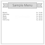 Ashoka Hotel menu 1