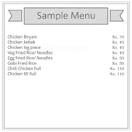 Awesome Foods menu 1