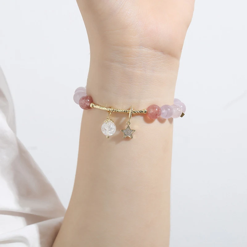 Lavendel Amethist Armbanden voor Dames Natuurlijke schoonheid en innerlijke rust Kristal sieraden voor heling en stijl Ideaal cadeau voor haar