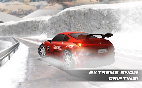   Winter Snow Car Rally Racing- screenshot thumbnail   