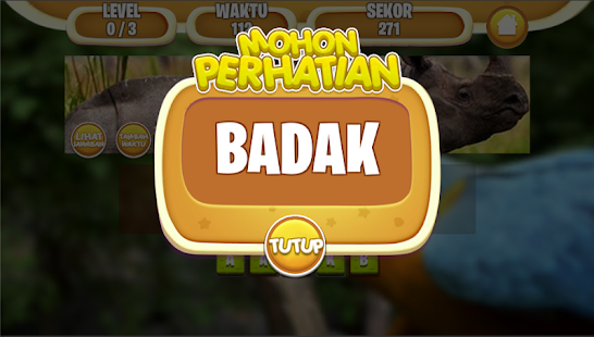 Tebak Nama Binatang Indonesia(圖5)-速報App