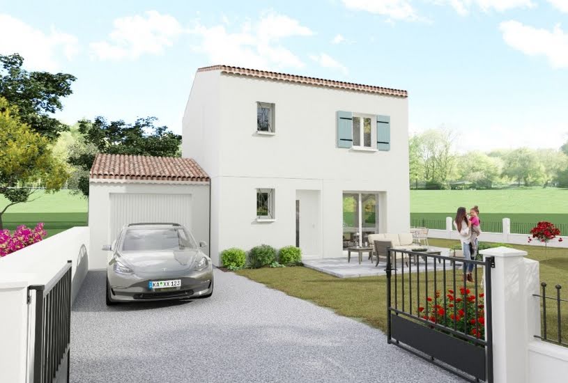  Vente Terrain + Maison - Terrain : 500m² - Maison : 85m² à Bourg-Saint-Andéol (07700) 