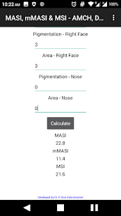MASI mMASI MSI Calculator - náhled