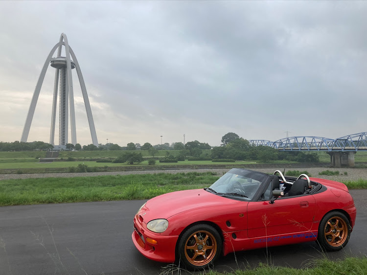 カプチーノのカレンダーに載ってみたい・6月にエントリーします・ドライブ・♂ SUZUKI  ♂ cappuccino ♂に関するカスタム事例の投稿画像1枚目