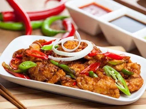 Fish Chilli Dry [8pcs]