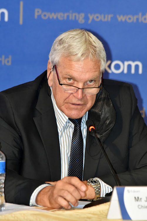 A man who allegedly threatened Eskom COO Jan Oberholzer in May was granted R2,000 bail on Monday. File photo.